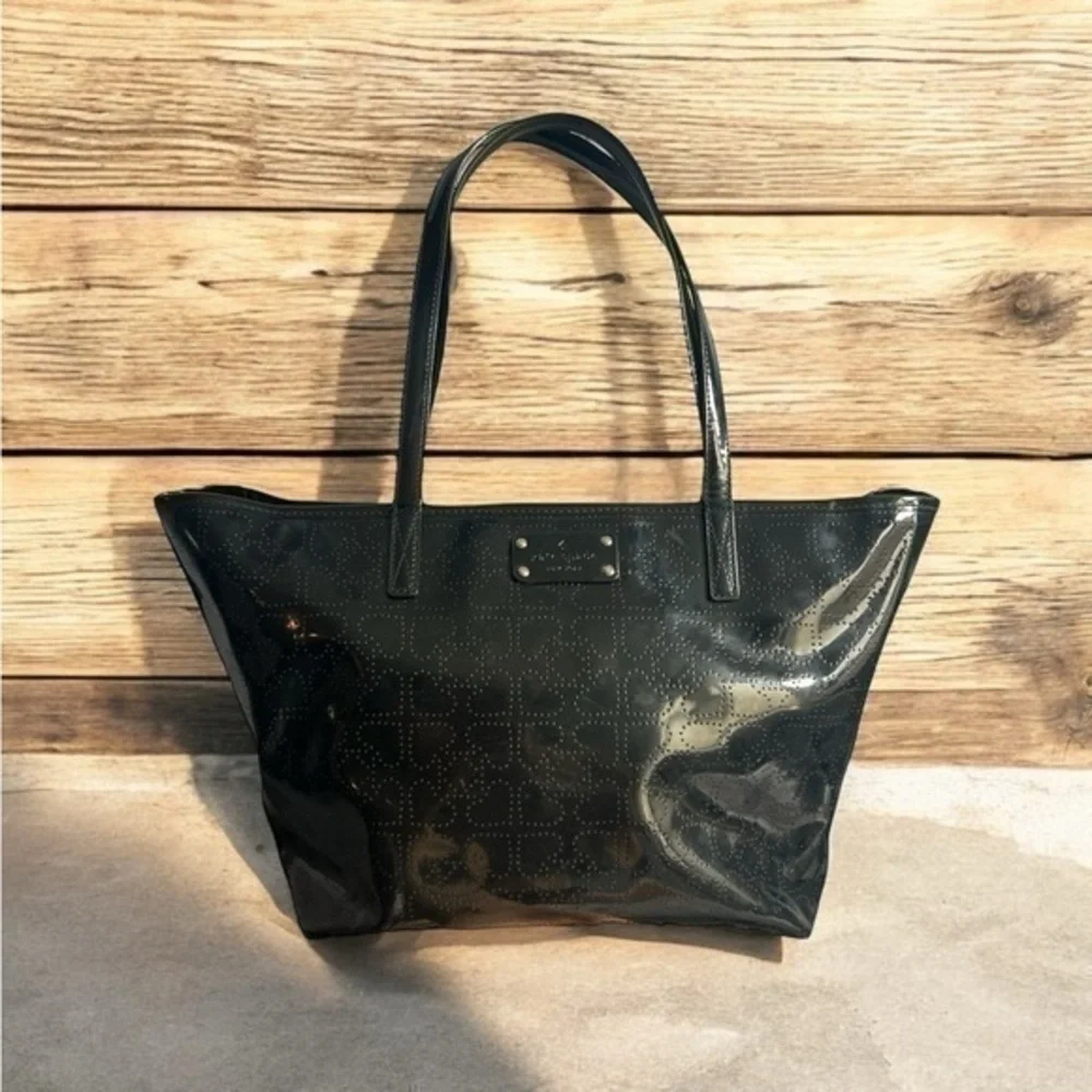 EUC KATE SPADE Harmony Patent Leather Tote